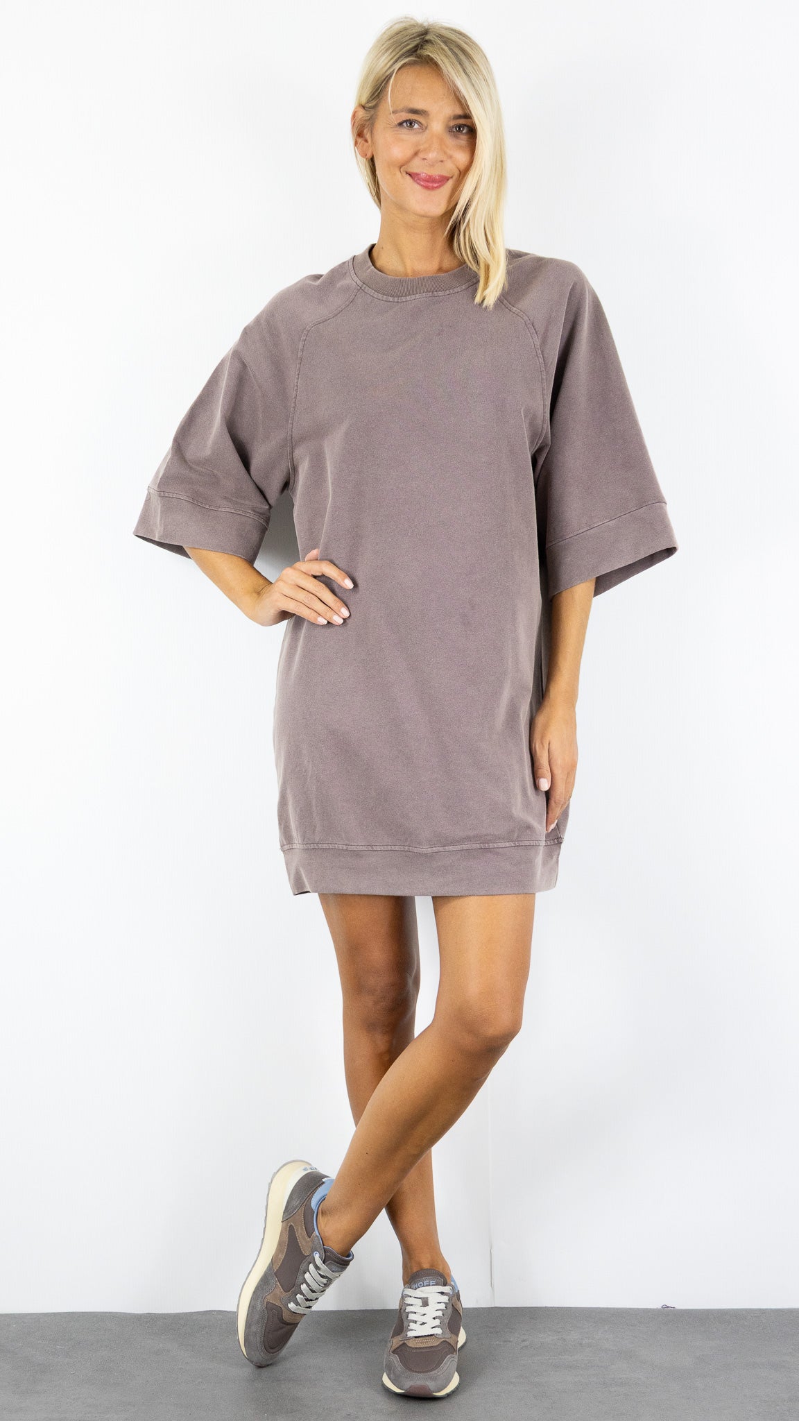ROBE SWEAT EN COTON CHOCO FEELKOO FK108 