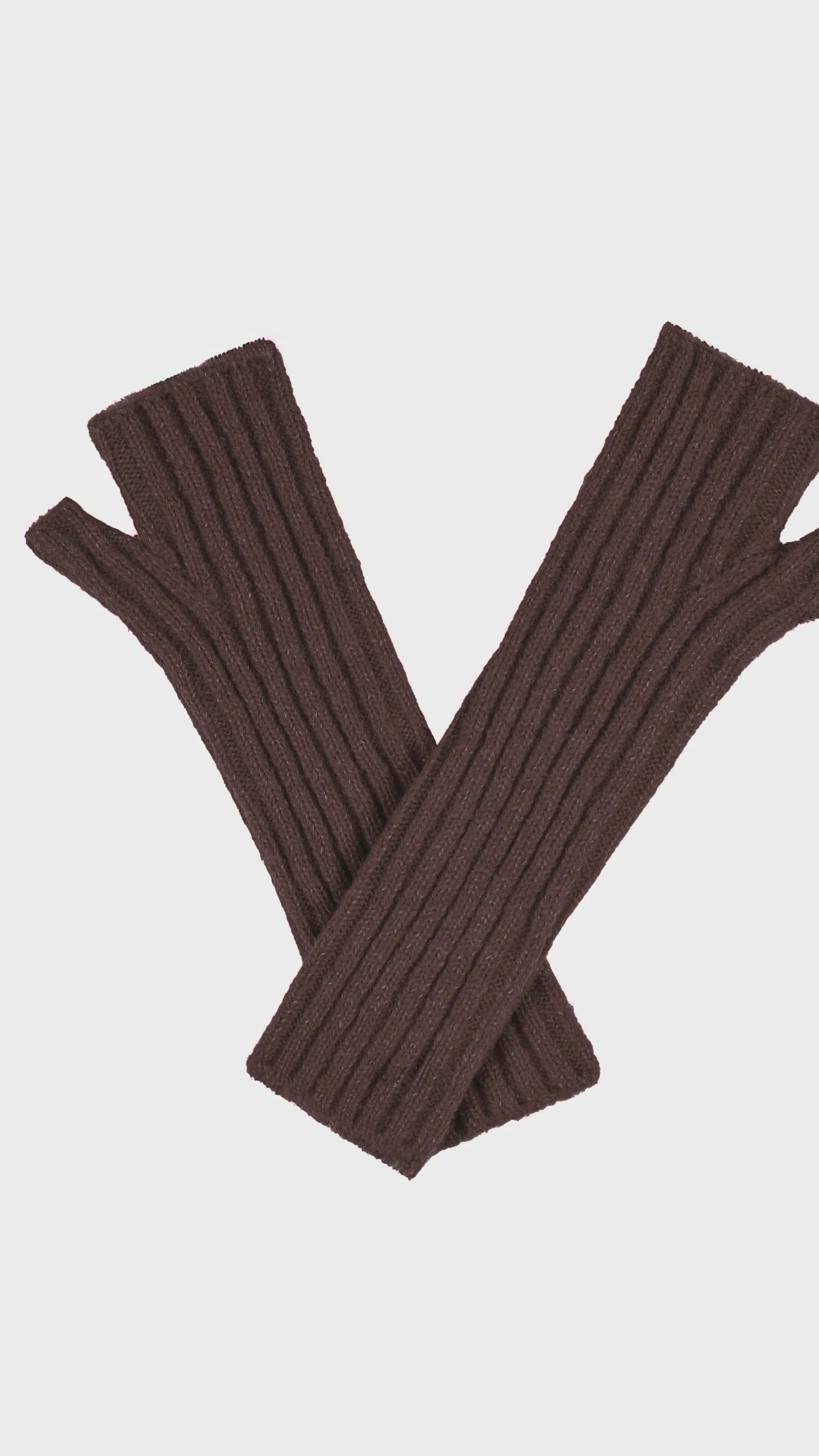 MITAINES D'HIVER COTELEE AN'GE FRISKET#COLOR_CHOCOLAT