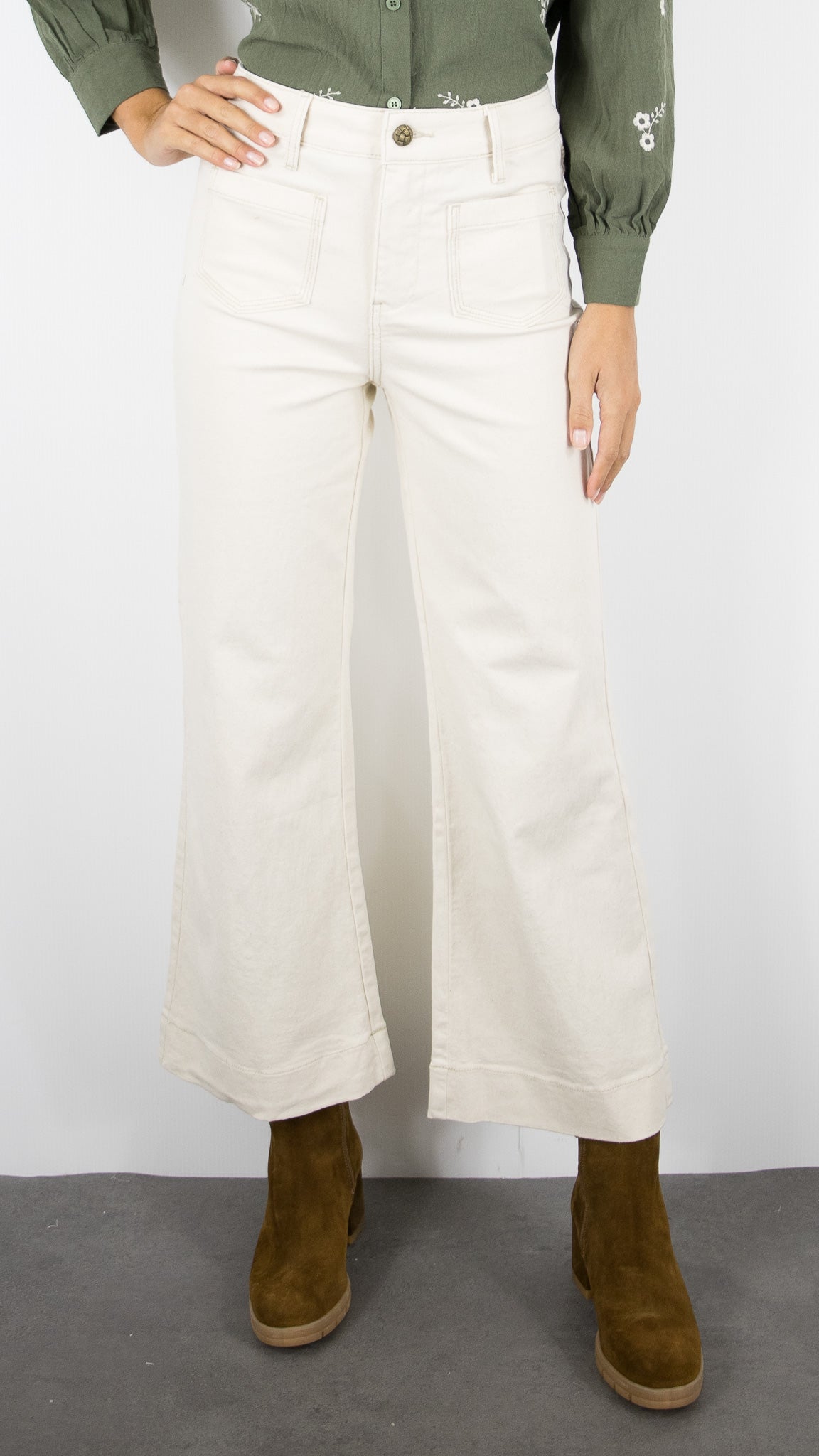 JEANS WIDE EVASE FEMME ORAIJE GASPARETTE#COLOR_NATUREL BEIGE