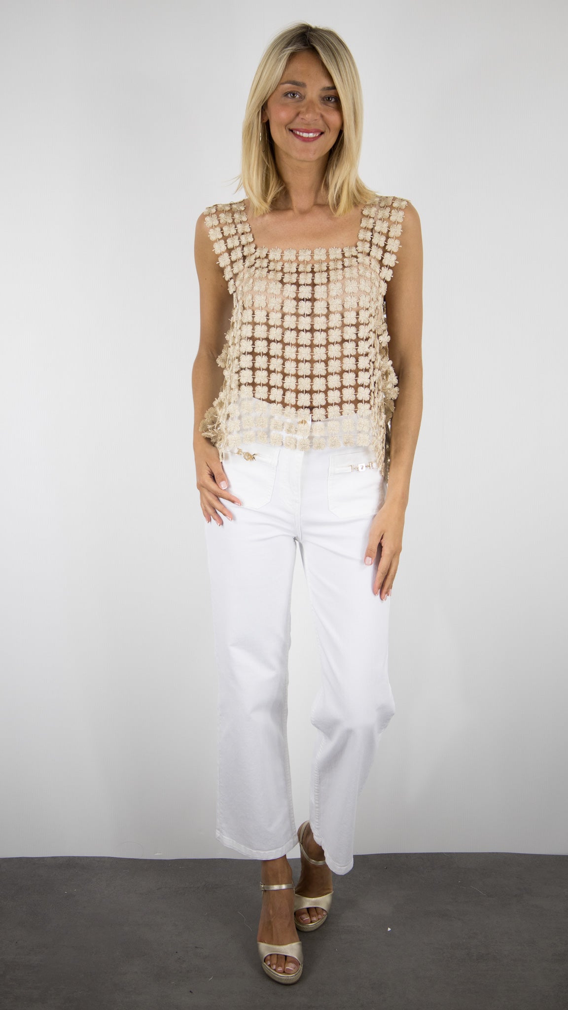 DEBARDEUR EN CROCHET LULUMARY #COLOR_GOLD/OR