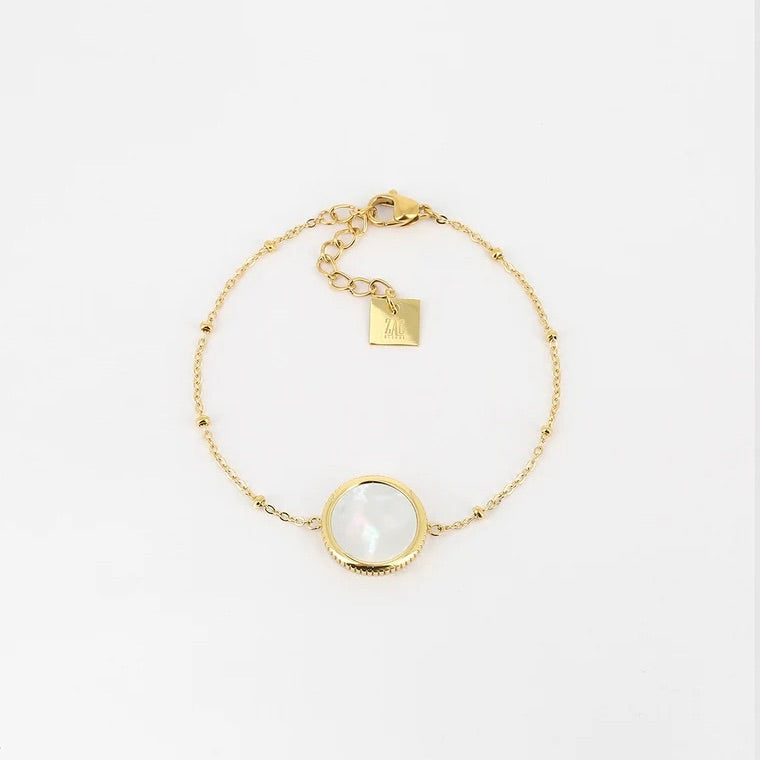 BRACELET NACRE PEARLY ZAG#COLOR_01/SEL