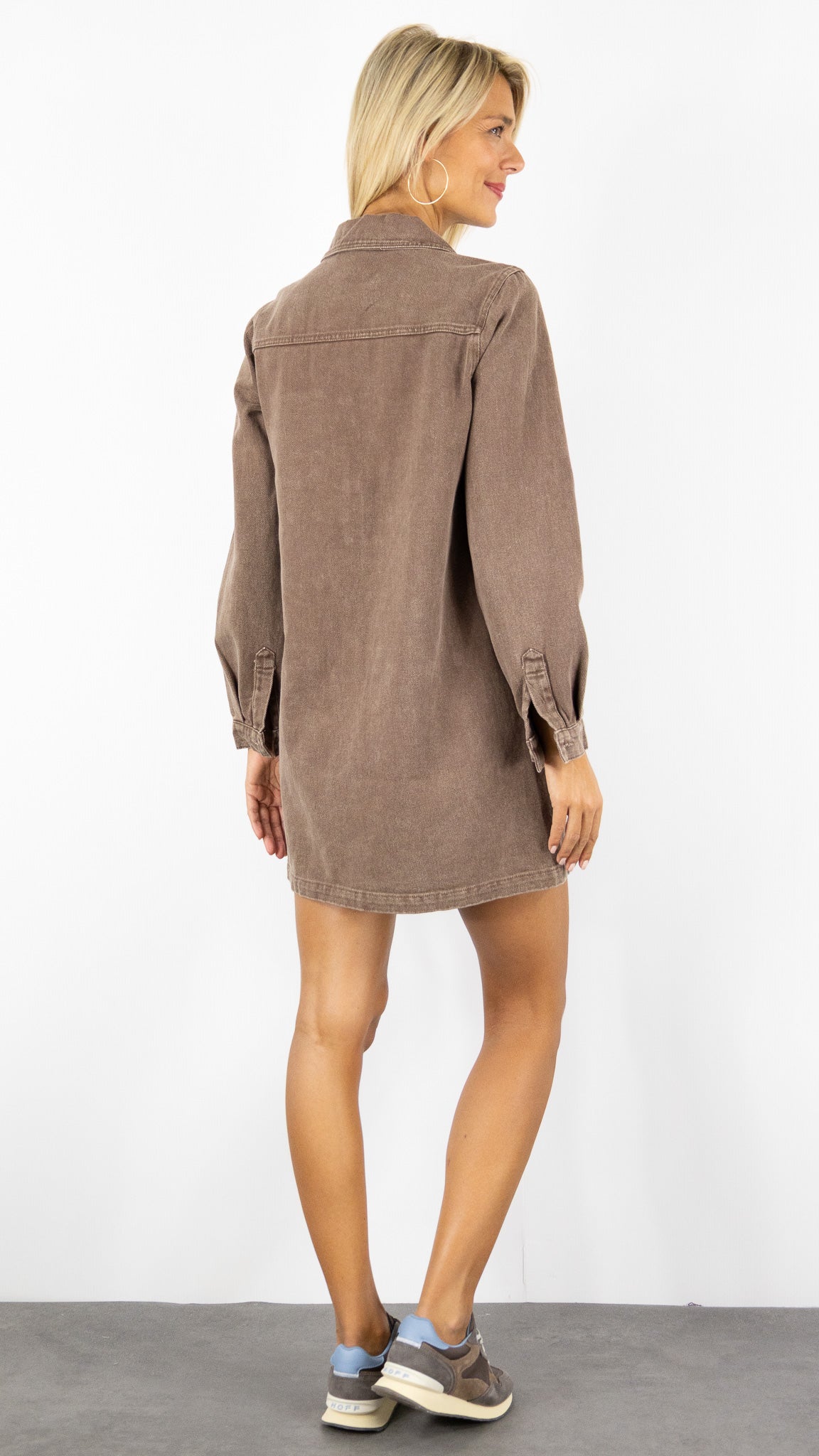 ROBE EN JEANS CHOCO FEELKOO J0759
