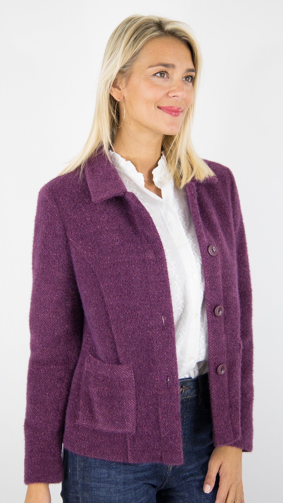 VESTE MAILLE POILUE POUR FEMME SOMMERMANN 4854/12 JOHANNA#COLOR_694/VIN