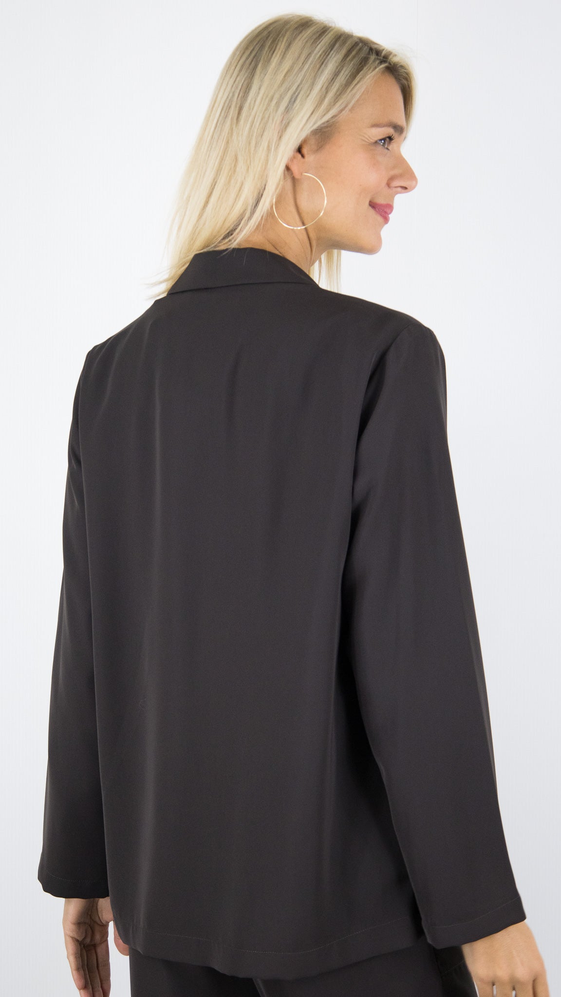 VESTE TAILLEUR FLUIDE CHOCO FEMME EMA BLUE'S JOHN/KELLY 