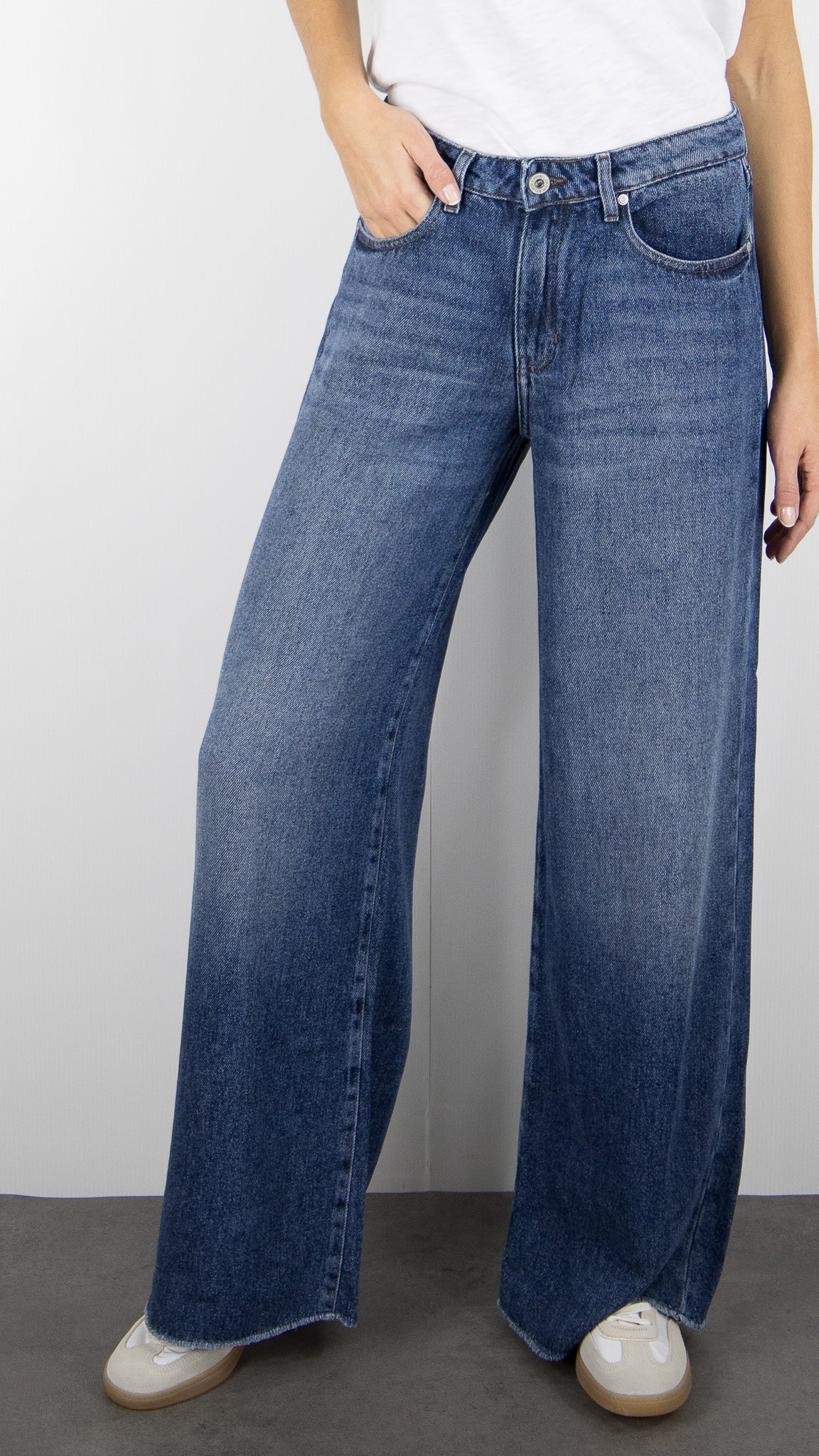 JEANS LARGE EN TENCEL FEMME DENIM STUDIO JUDE TENCEL DENIM