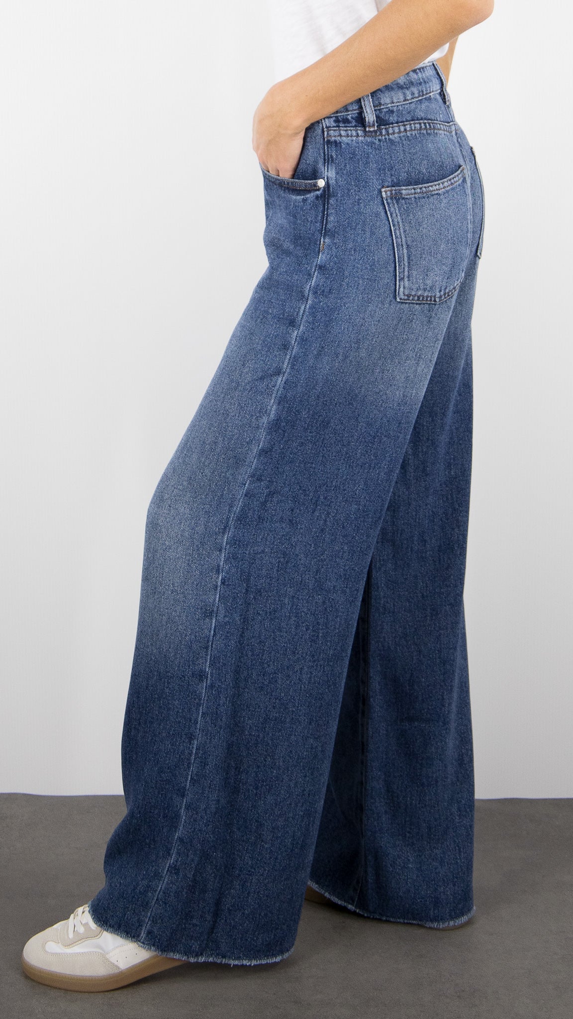 JEANS LARGE EN TENCEL FEMME DENIM STUDIO JUDE TENCEL DENIM