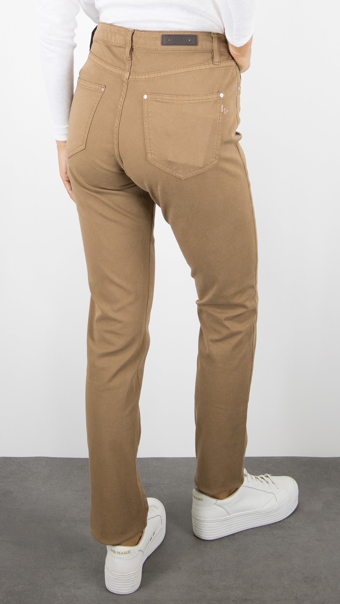 PANTALON LONG DROIT FEMME ISLOW MALO DRILL PES#COLOR_LAMA/CAMEL