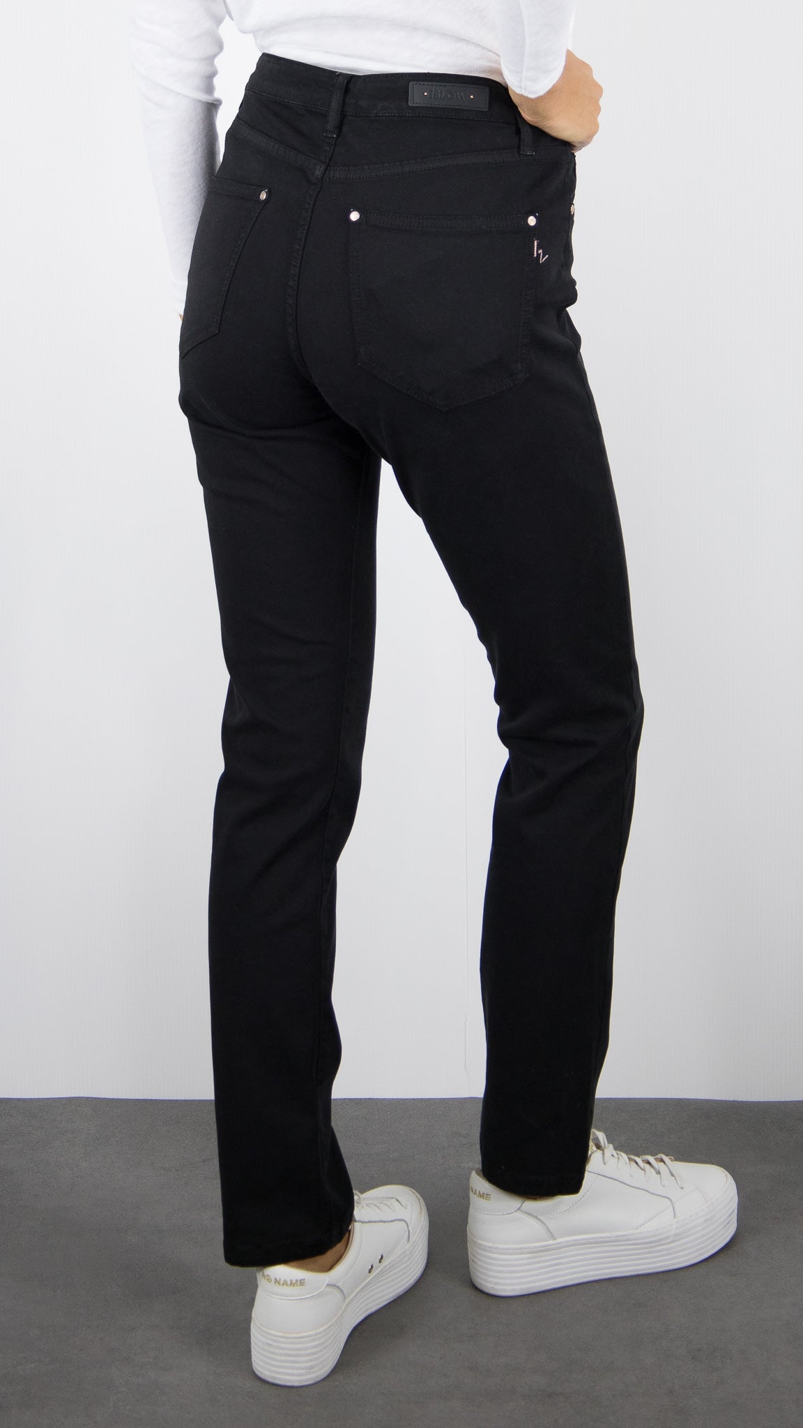 PANTALON LONG DROIT FEMME ISLOW MALO DRILL PES#COLOR_NOIR