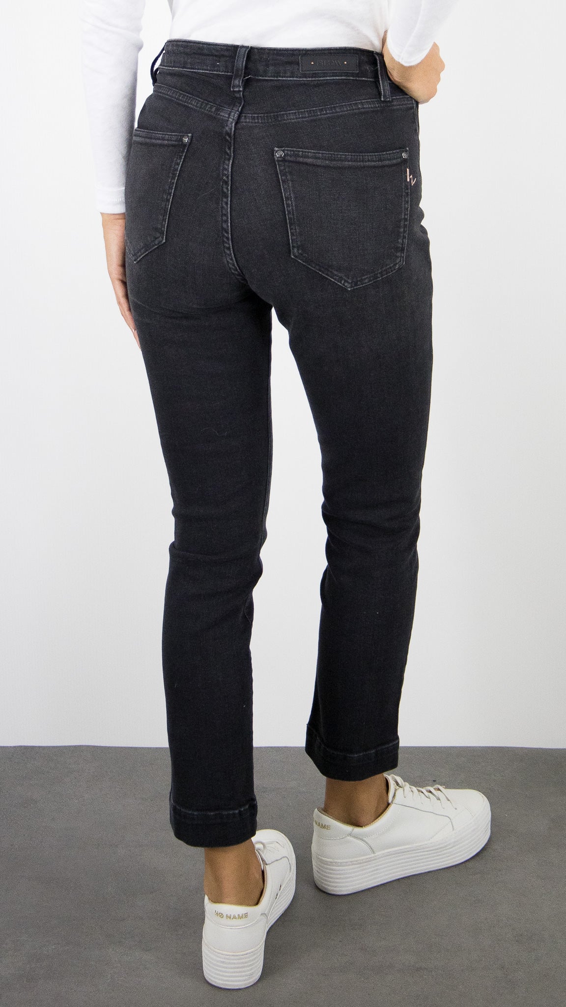 JEANS BRUT DROIT 7/8 FEMME ISLOW MARIN RECYCLED BLACK