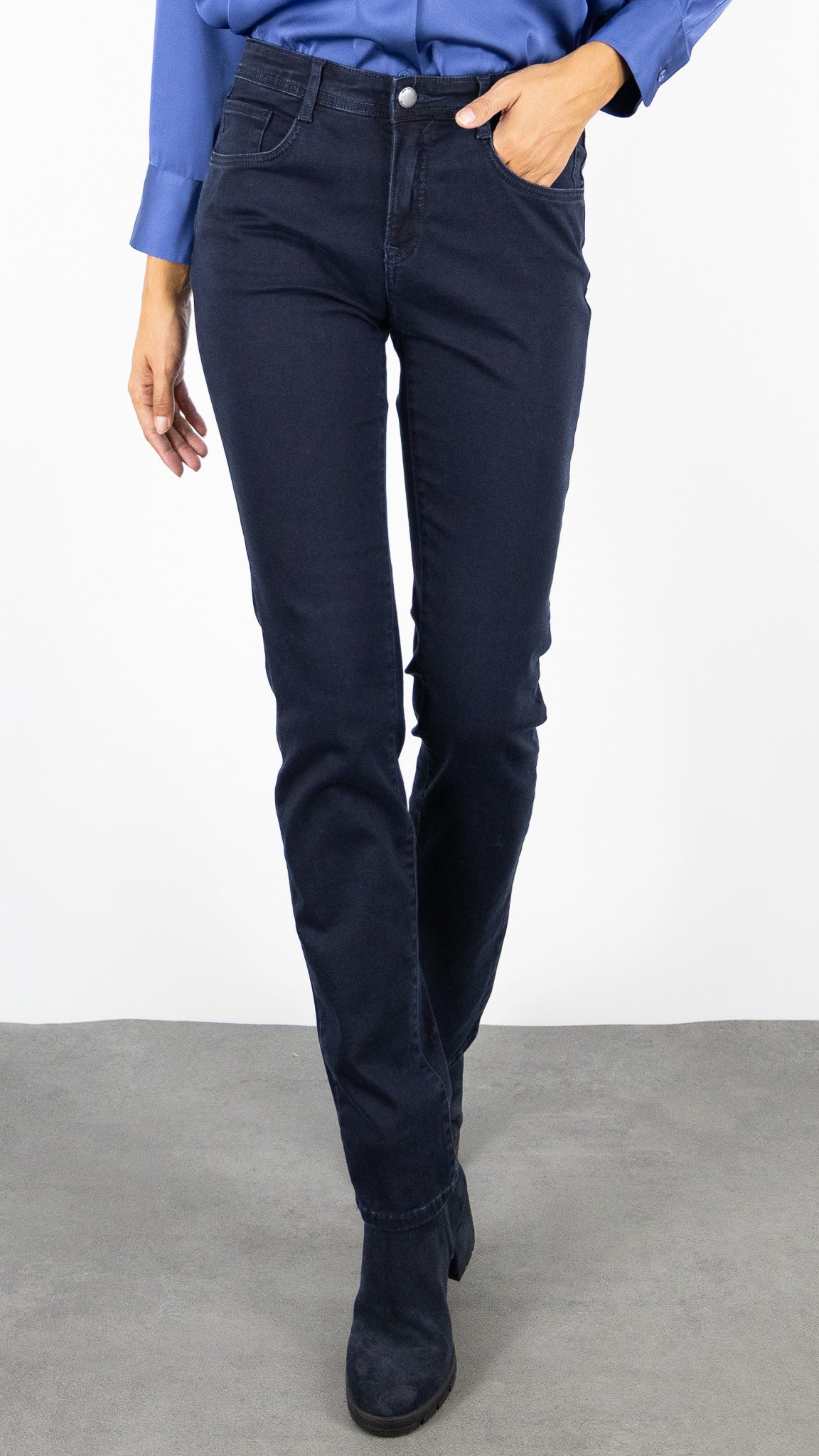 JEANS AJUSTE FEMME BRAX MARY 70 7150#COLOR_22/BLEU FONCE