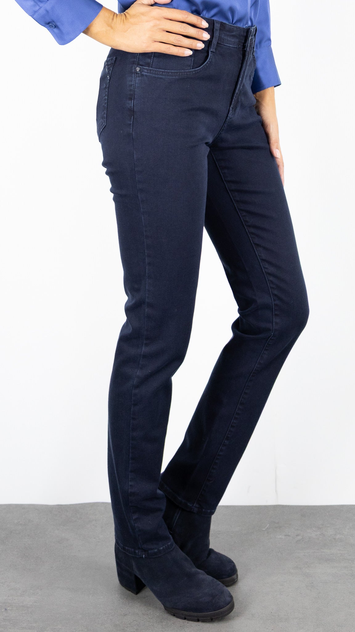 JEANS AJUSTE FEMME BRAX MARY 70 7150#COLOR_22/BLEU FONCE