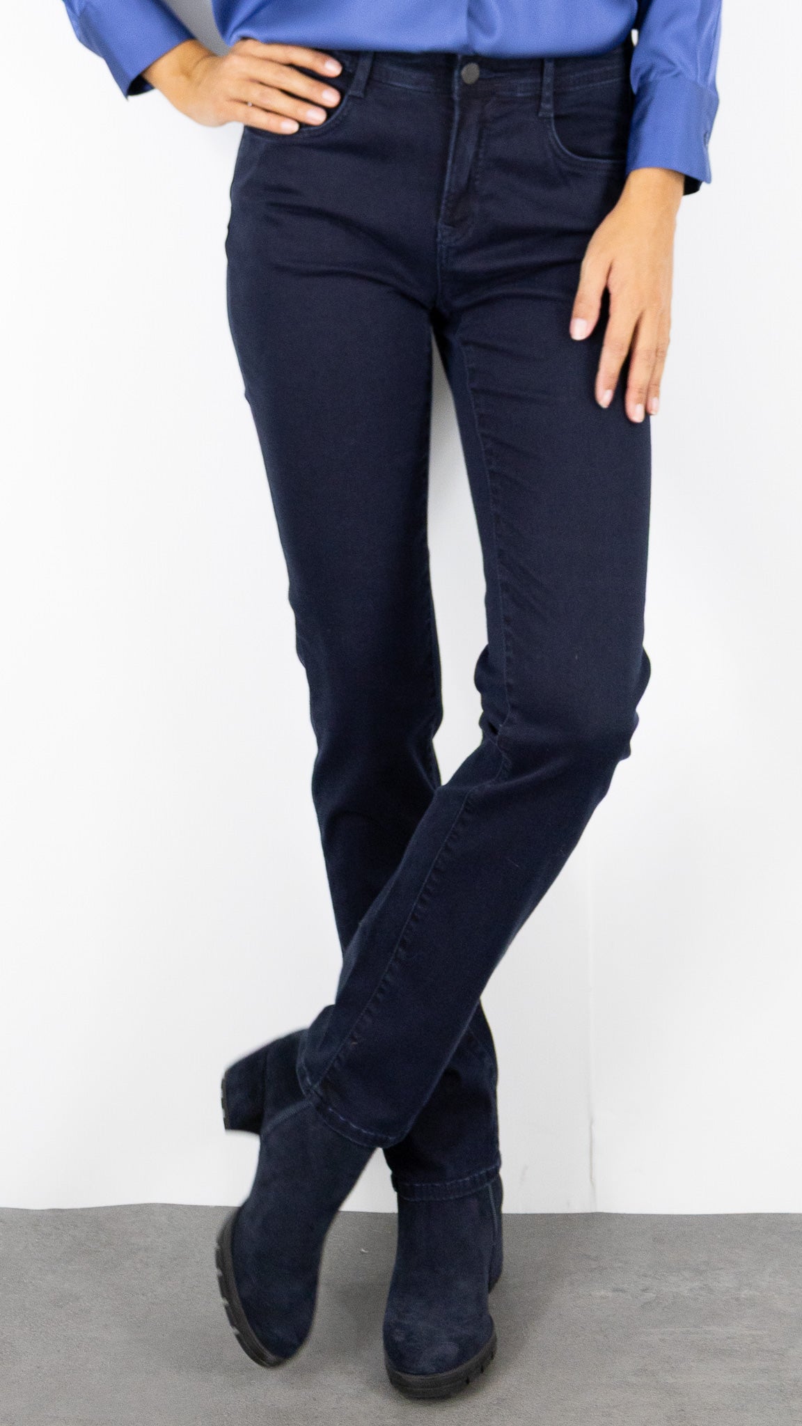 JEANS AJUSTE FEMME BRAX MARY 70 7150#COLOR_22/BLEU FONCE