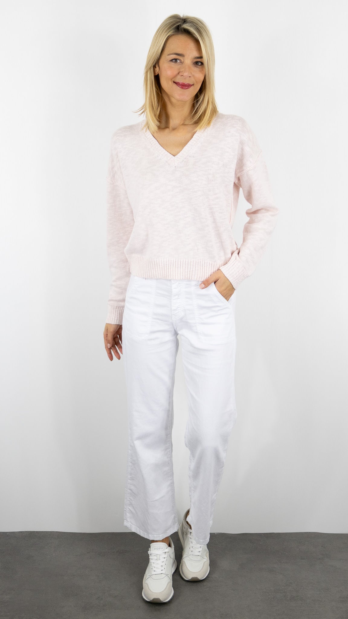 PULL BOUCLETTE COL V FEMME HARTFORD MIRISA#COLOR_03/NUDE