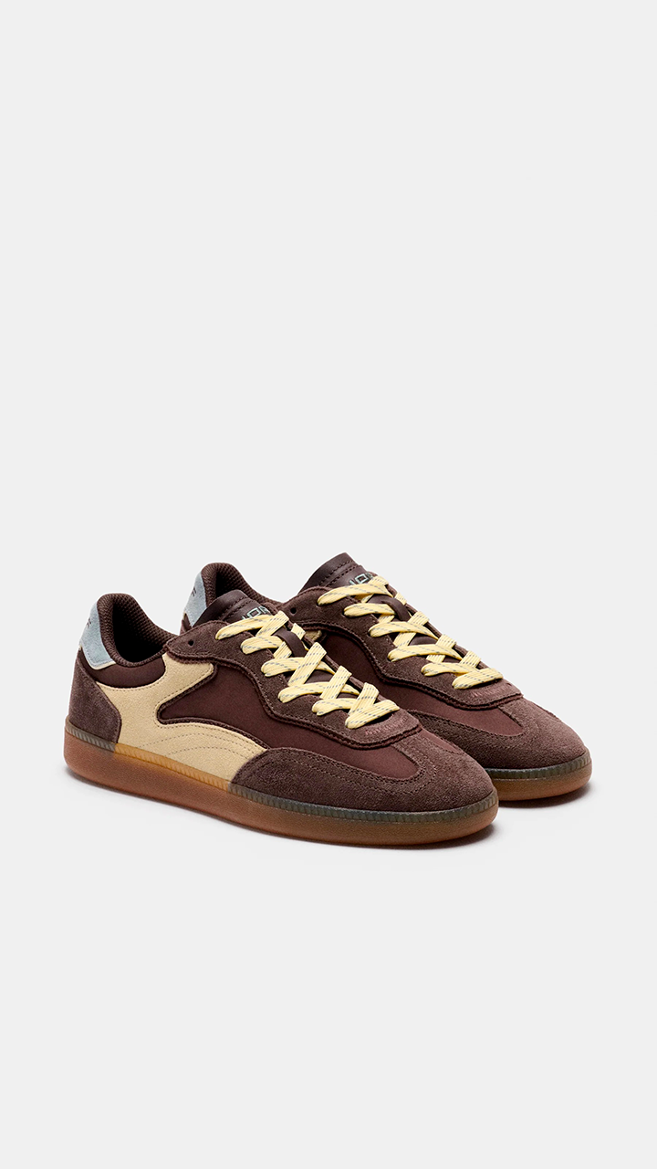 SNEAKERS EN DAIM POUR FEMME HOFF PARK#COLOR_CHOCOLAT