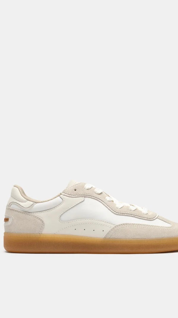 SNEAKERS BASKETS EN CUIR BLANCHES FEMME HOFF PARK