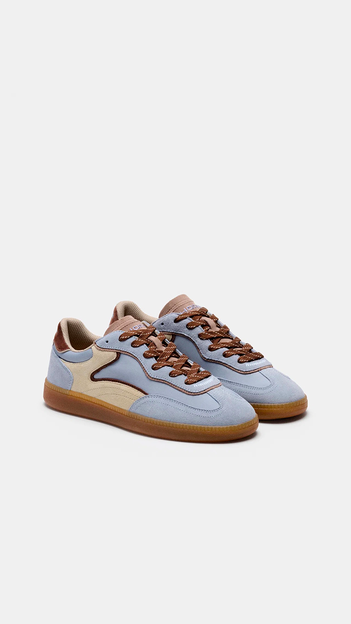 SNEAKERS POUR FEMME EN CUIR HOFF PARK LIGHT BLUE