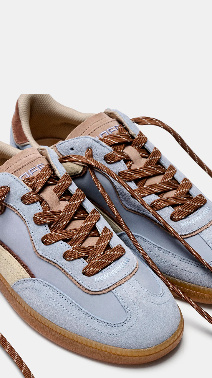 SNEAKERS POUR FEMME EN CUIR HOFF PARK LIGHT BLUE