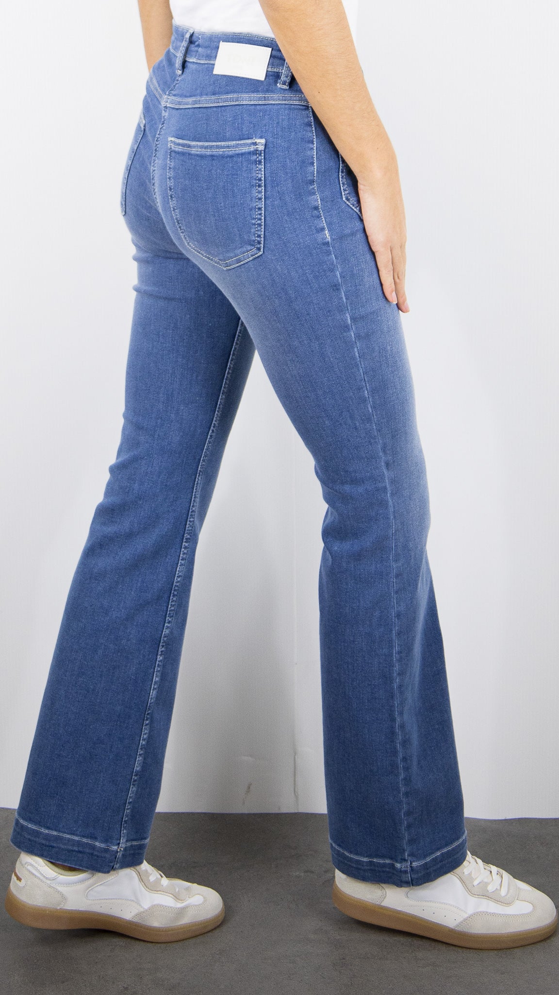 JEANS FALRE BOOTCUT FEMME DENIM MOYEN TONI 12-39/1106-68 PERFECT SHAPE