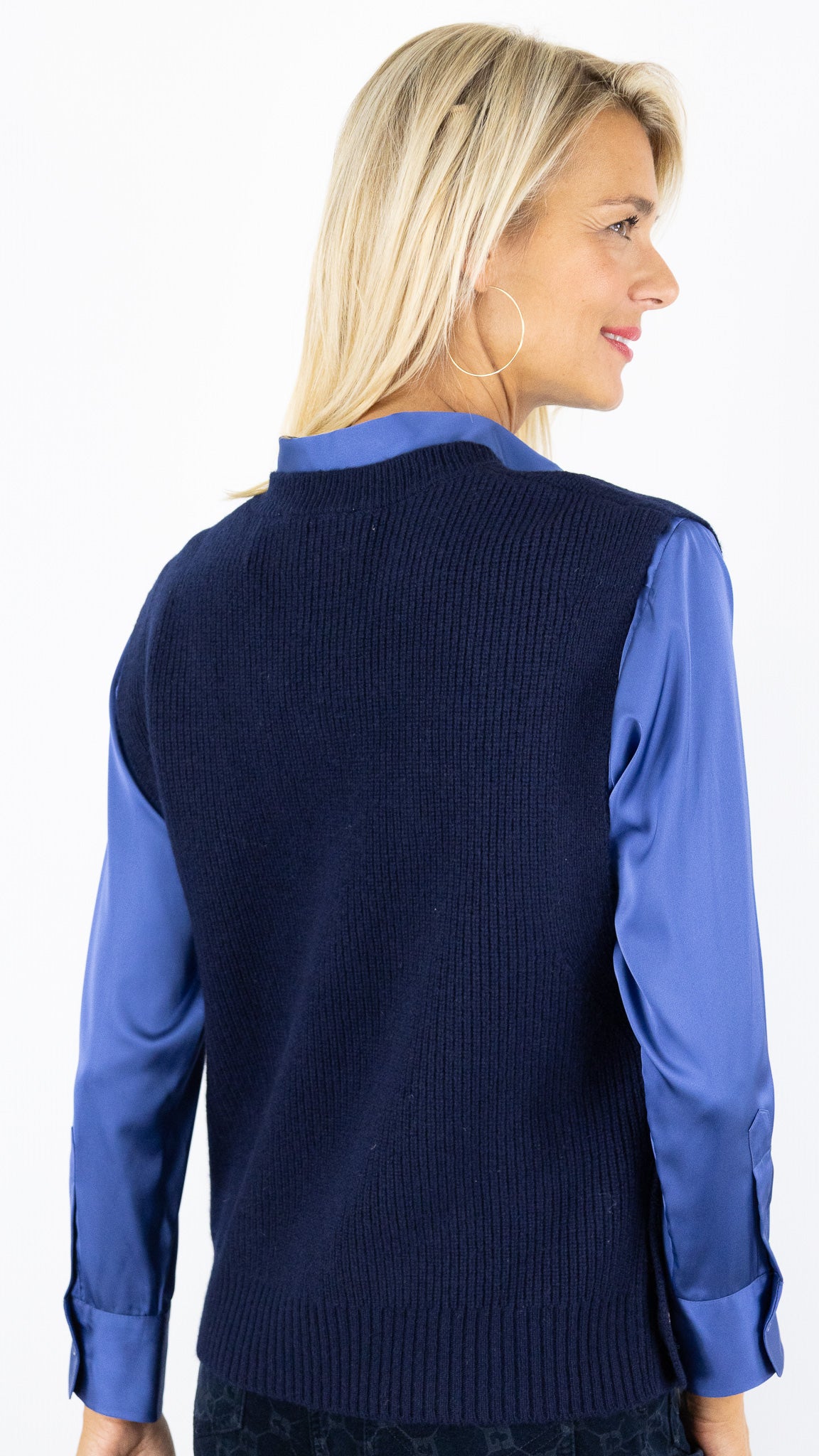 PULL SANS MANCHES MARINE FEMME GERARD DAREL EVITA