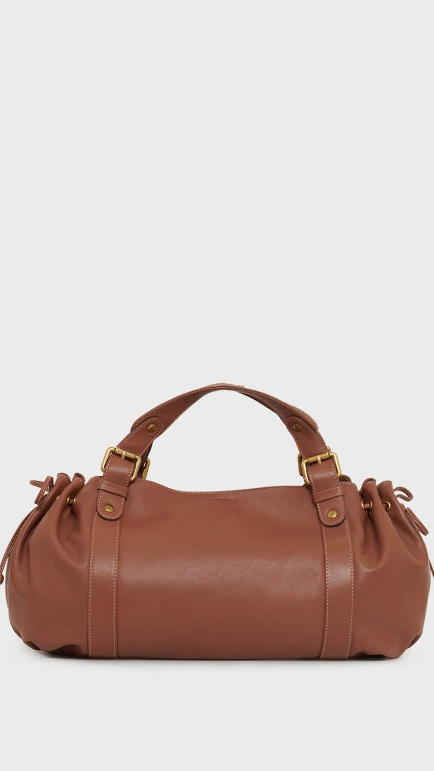 SAC A MAIN EN CUIR CAMEL  GERARD DAREL 24H 