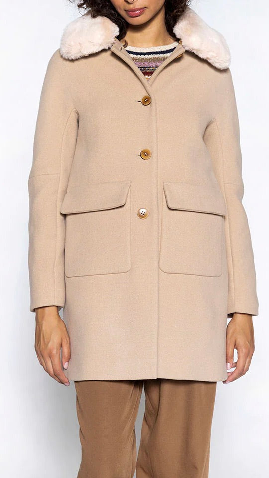 MANTEAU TRENCH AND COAT MOUZON BEIGE