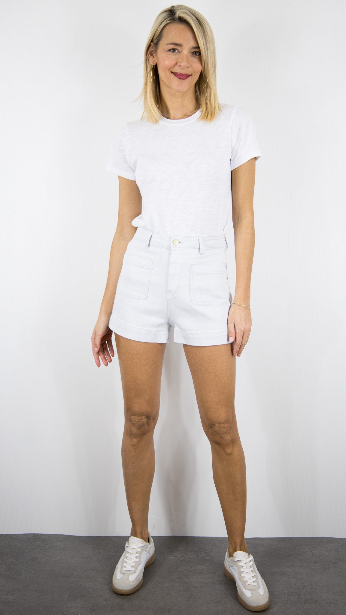 SHORT TAILLE HAUTE FEMME LA PETITE ETOILE SERENA#COLOR_21/CIEL