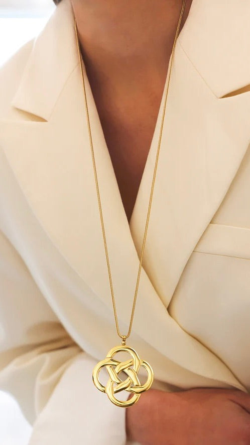 COLLIER SAUTOIR AVEC EMPIECEMENT DORE ZAG INFINI SNL25365
