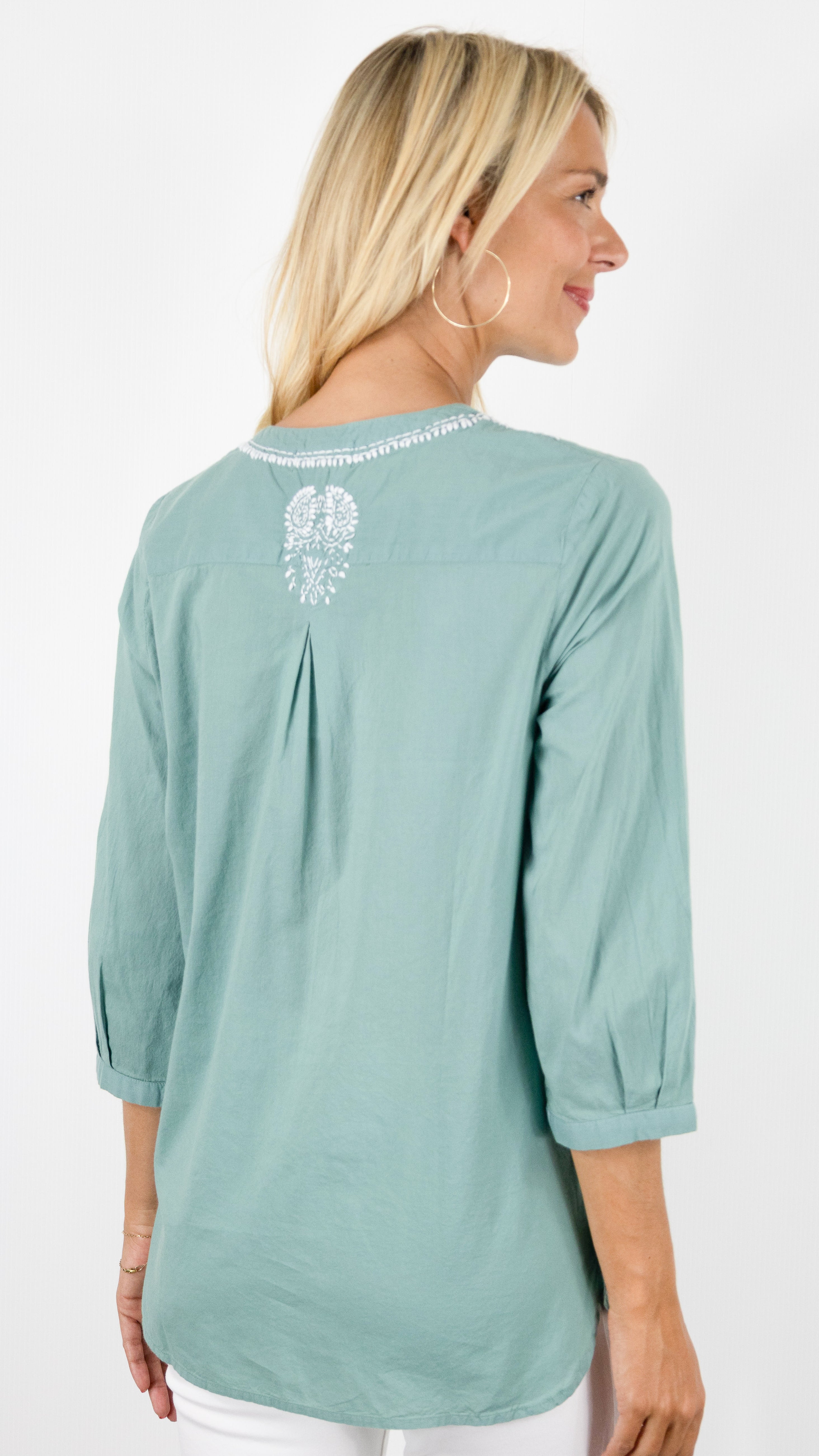 BLOUSE COLORES 19G1.RFD#COLOR_2691/MINERAL BLUE 