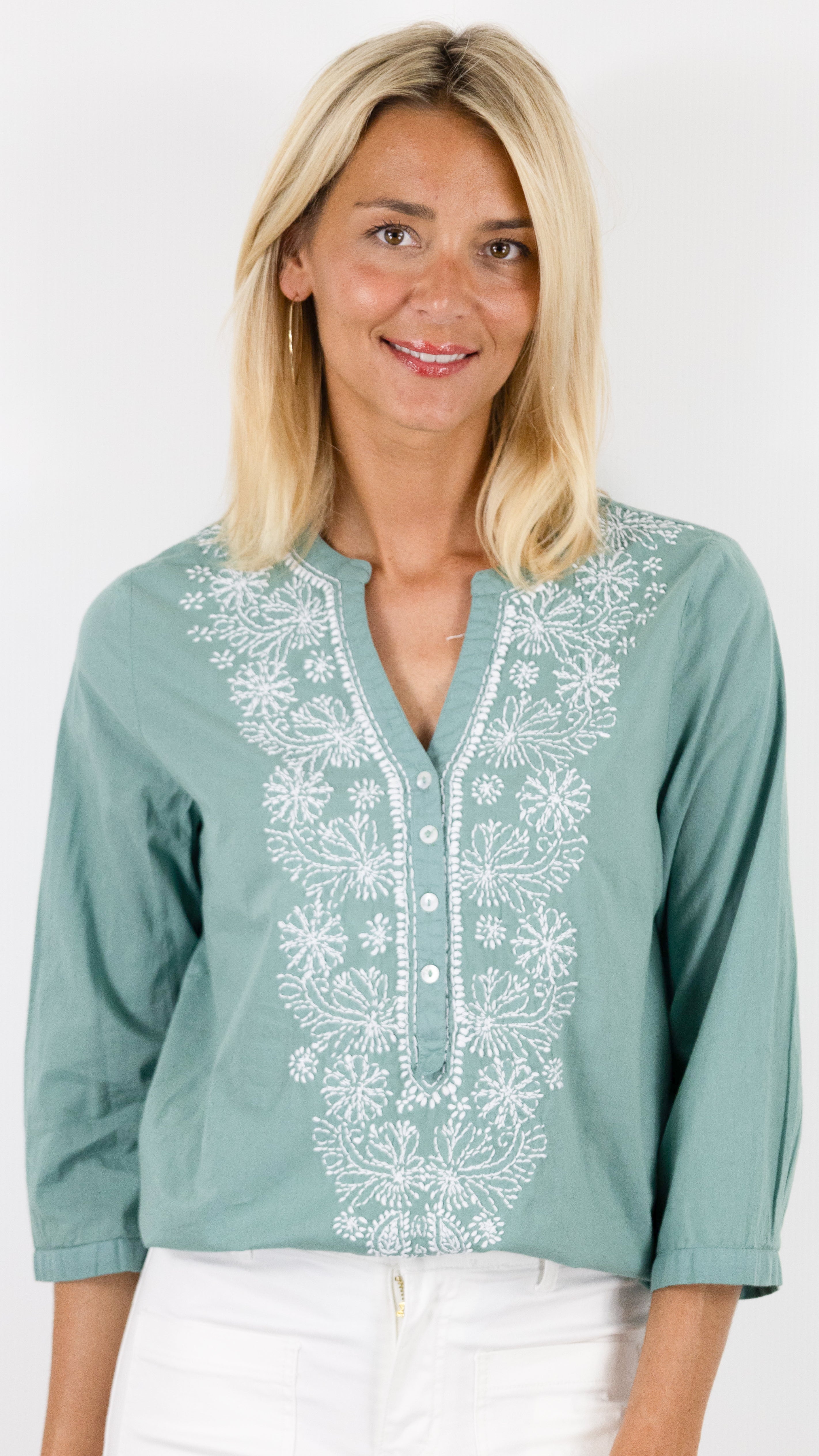 BLOUSE COLORES 19G1.RFD#COLOR_2691/MINERAL BLUE 
