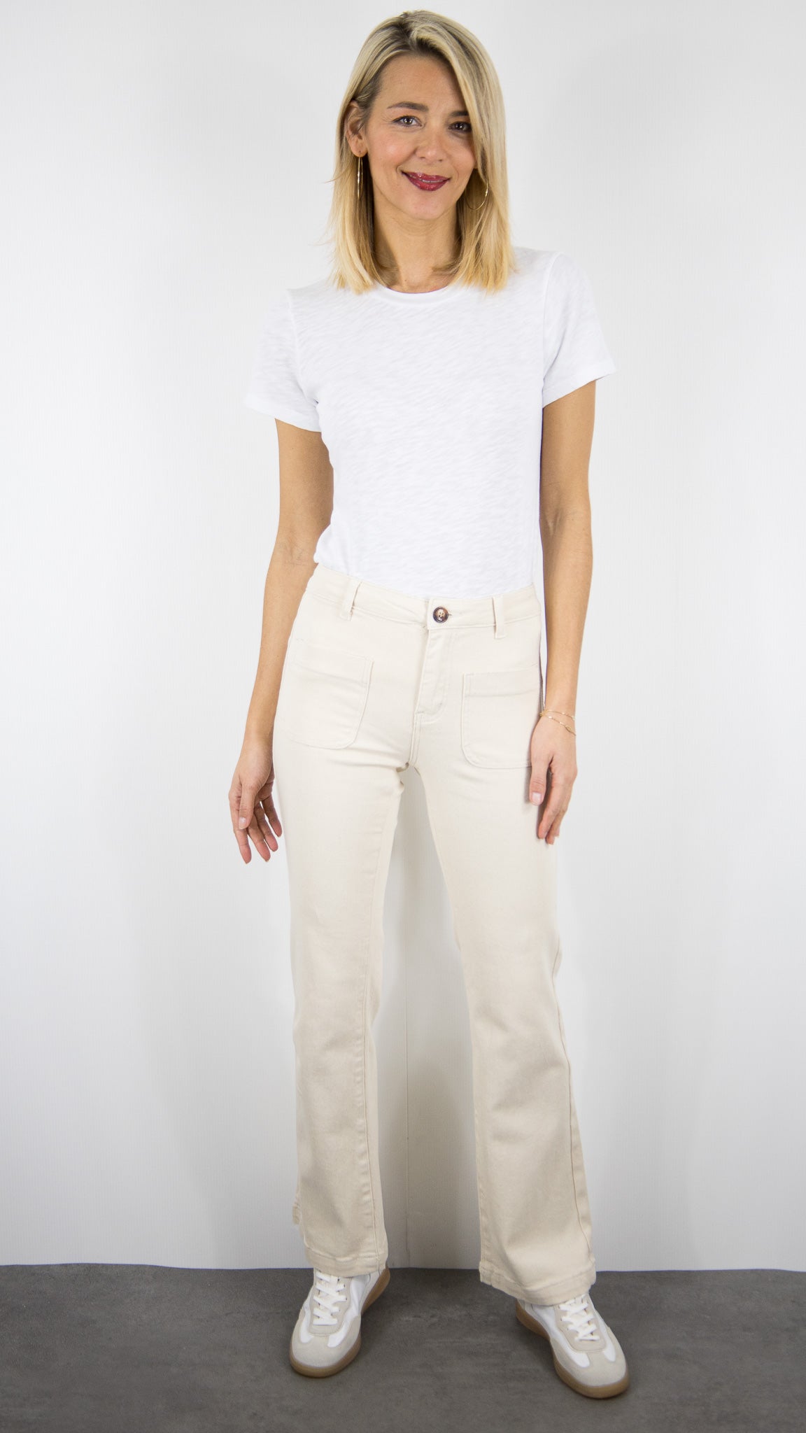 JEANS FLARE POUR FEMME NATUREL LA PETITE ETOILE SONNY