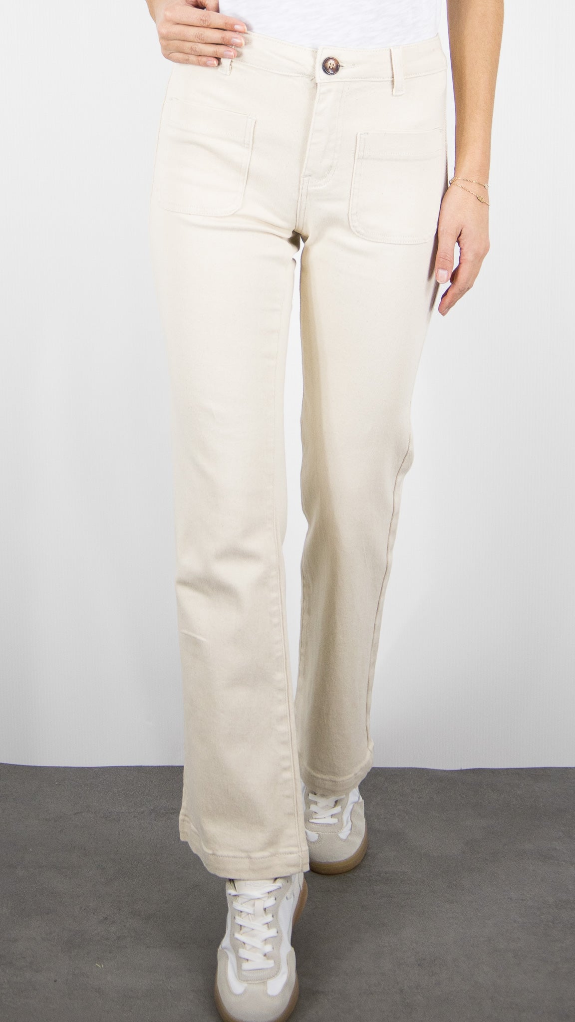 JEANS FLARE POUR FEMME NATUREL LA PETITE ETOILE SONNY