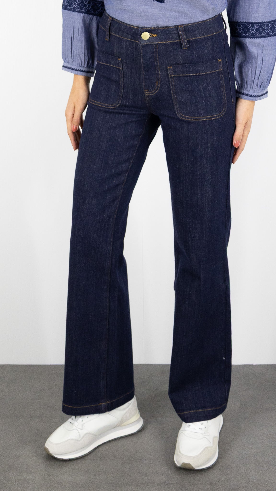 JEANS FLARE BRUT LA PETITE ETOILE SONNY#COLOR_98/BRUT