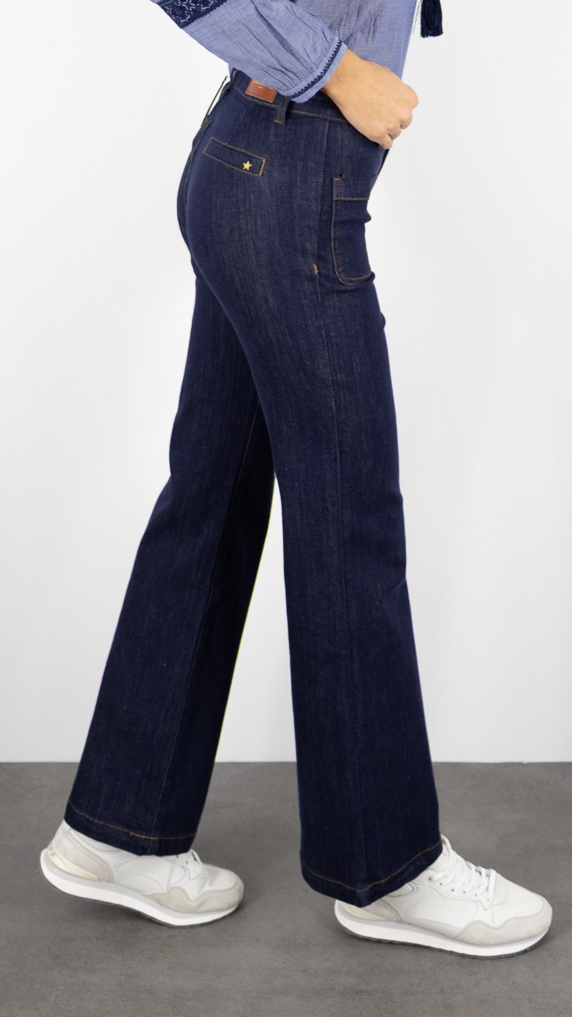 JEANS FLARE BRUT LA PETITE ETOILE SONNY#COLOR_98/BRUT