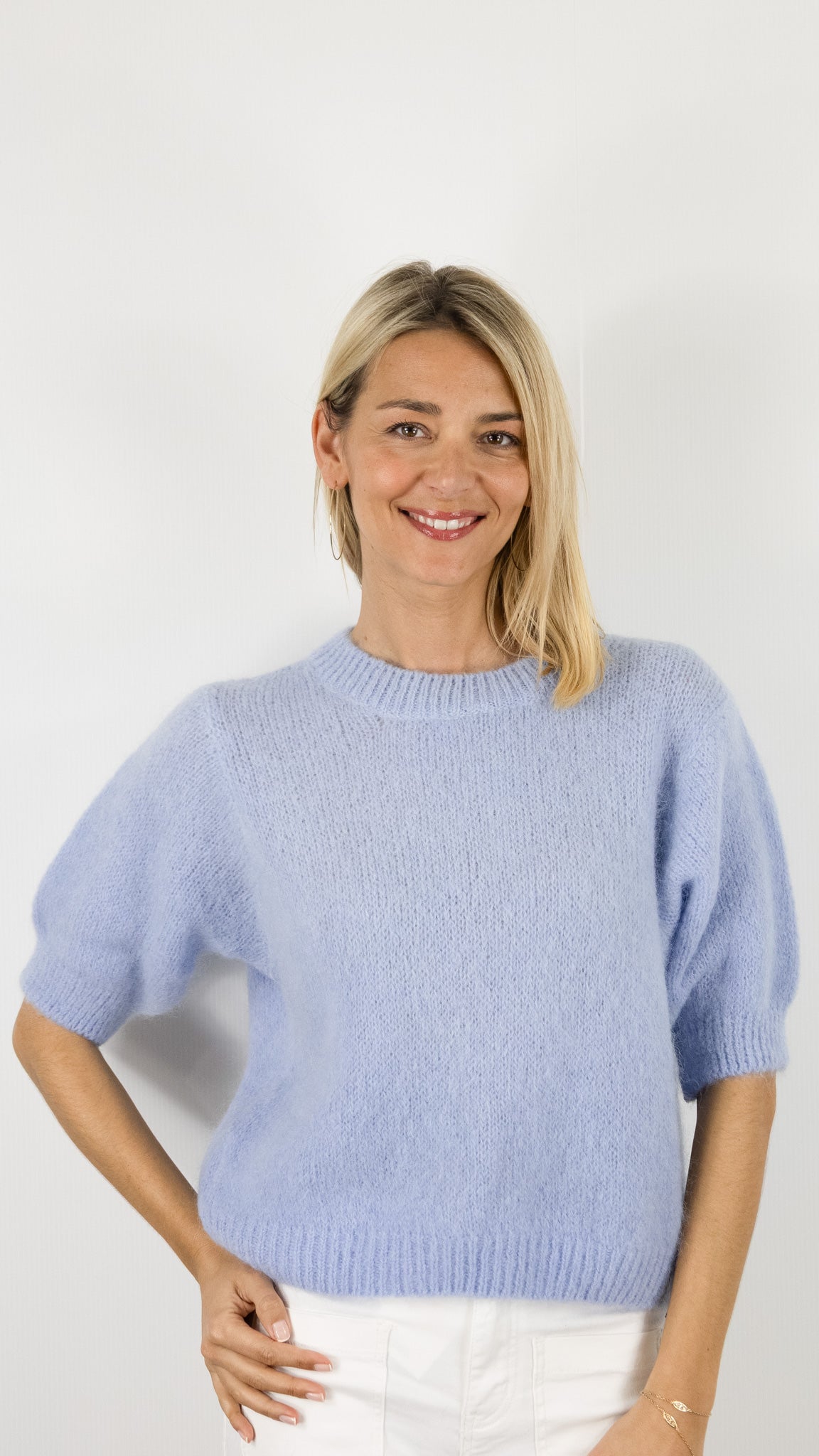 Pull col rond Nais 11201#color_ciel