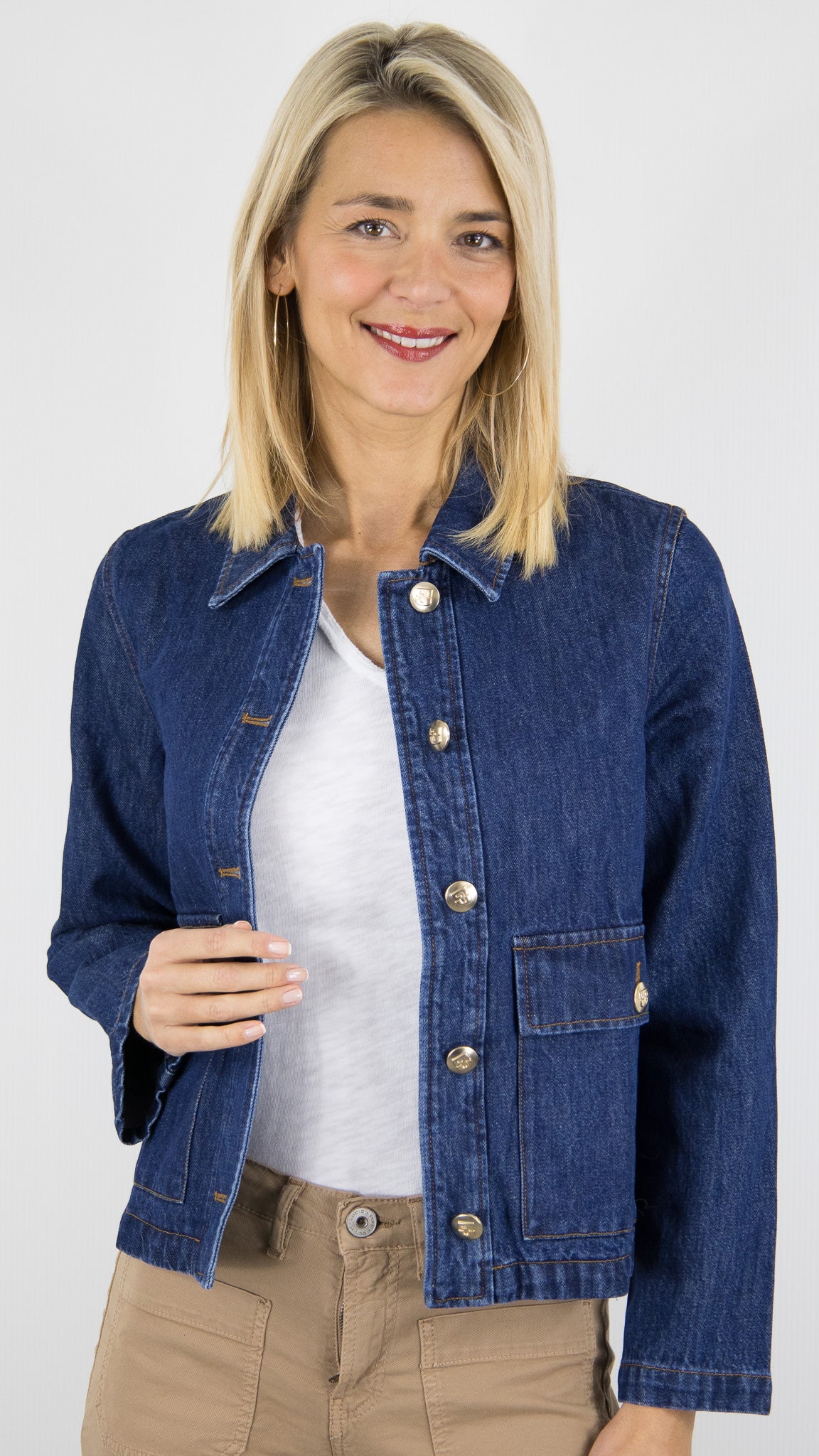 VESTE PALETOT EN JEANS POUR FEMME GERARD DAREL TAINA
