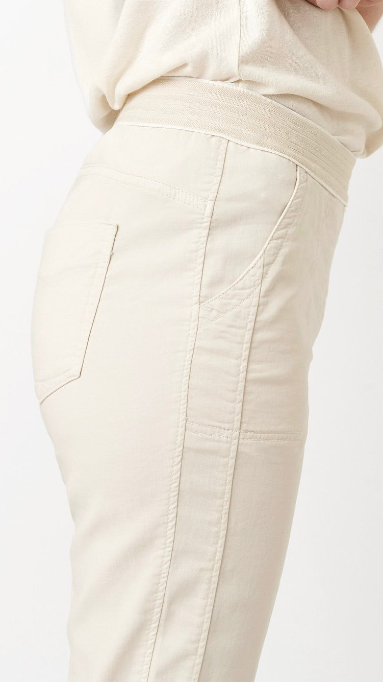 PANTACOURT JOGPANT TAILLE ELASTIQUE POUR FEMME TONI 21-21/1805-8#COLOR_726/BEIGE