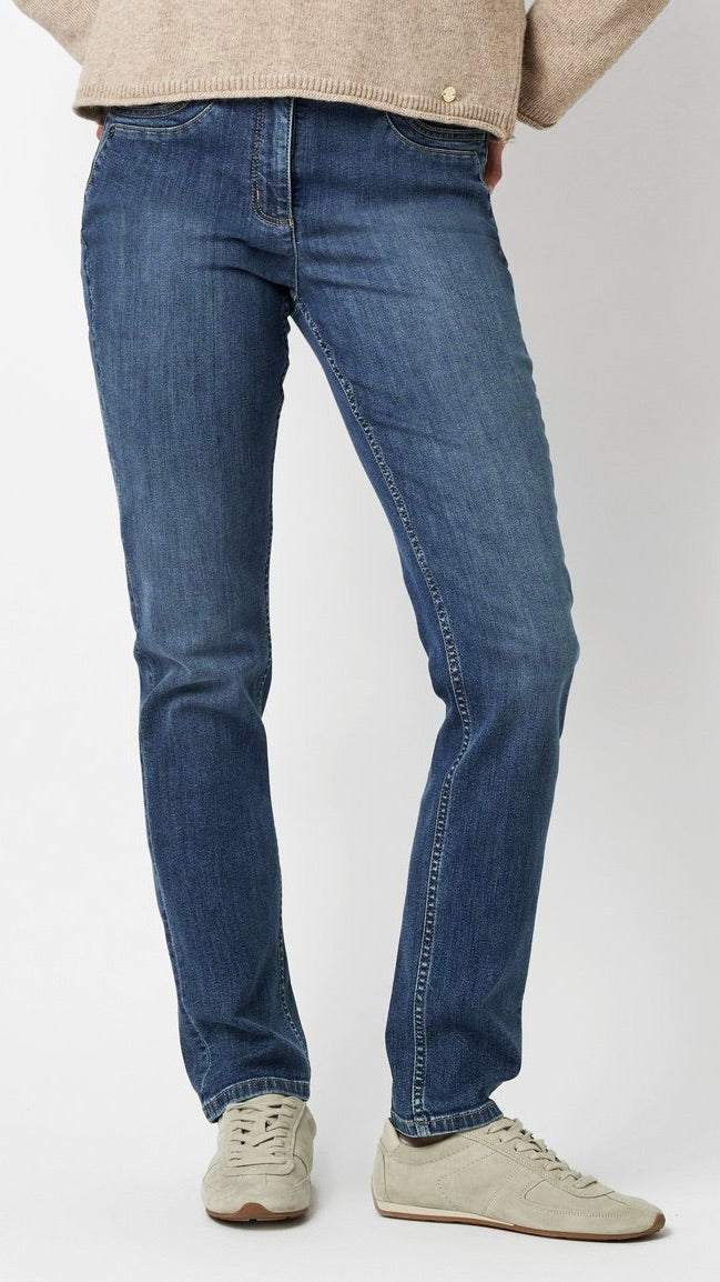 JEANS SLIM BE LOVED TONI POUR FEMME TONI 12-30/1226-42#COLOR_552/JEANS MOYEN