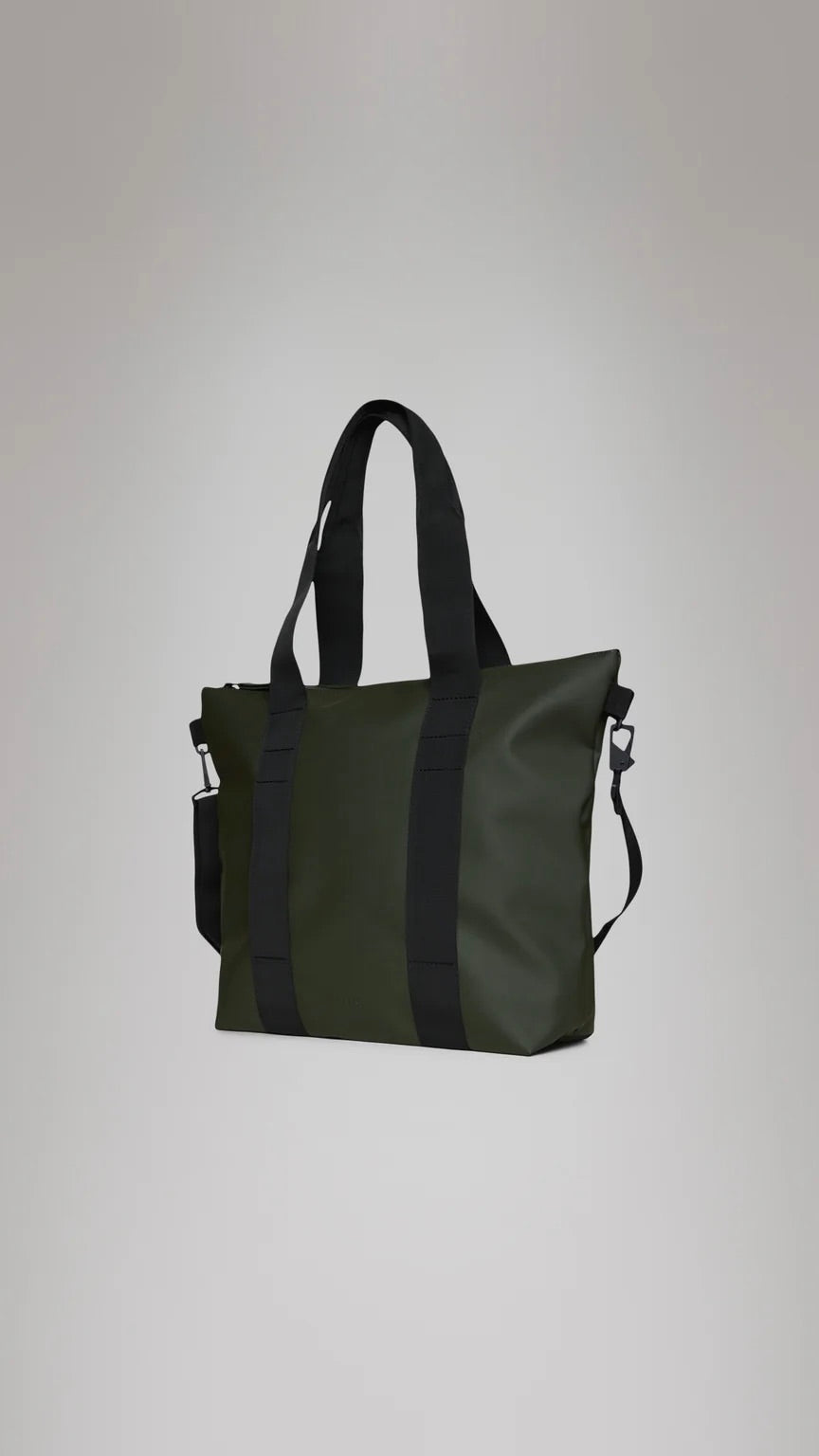 SAC IMPERMEABLE  RAINS TOTE BAG MINI 14160#COLOR_03/GREEN