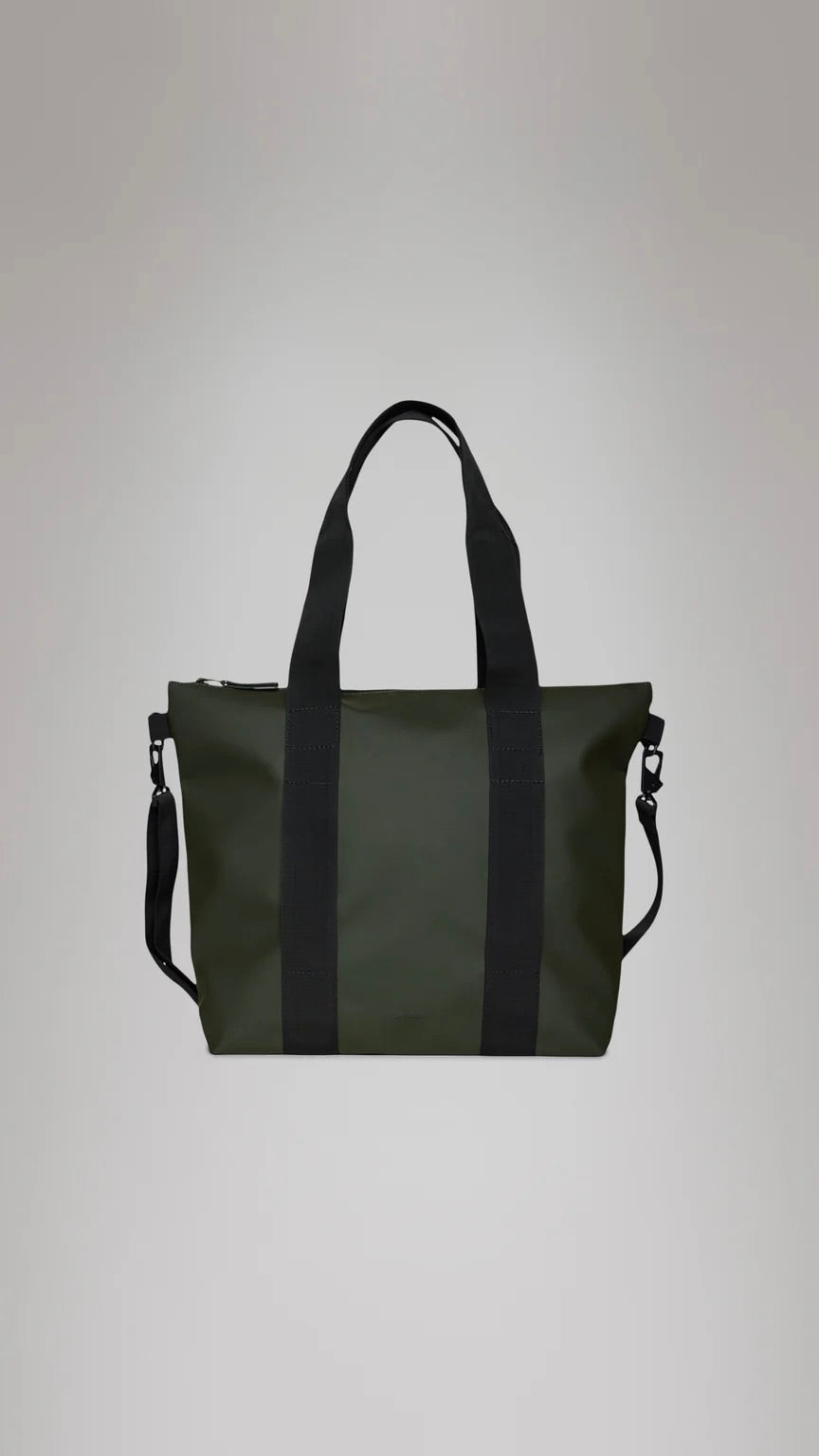 SAC IMPERMEABLE  RAINS TOTE BAG MINI 14160#COLOR_03/GREEN