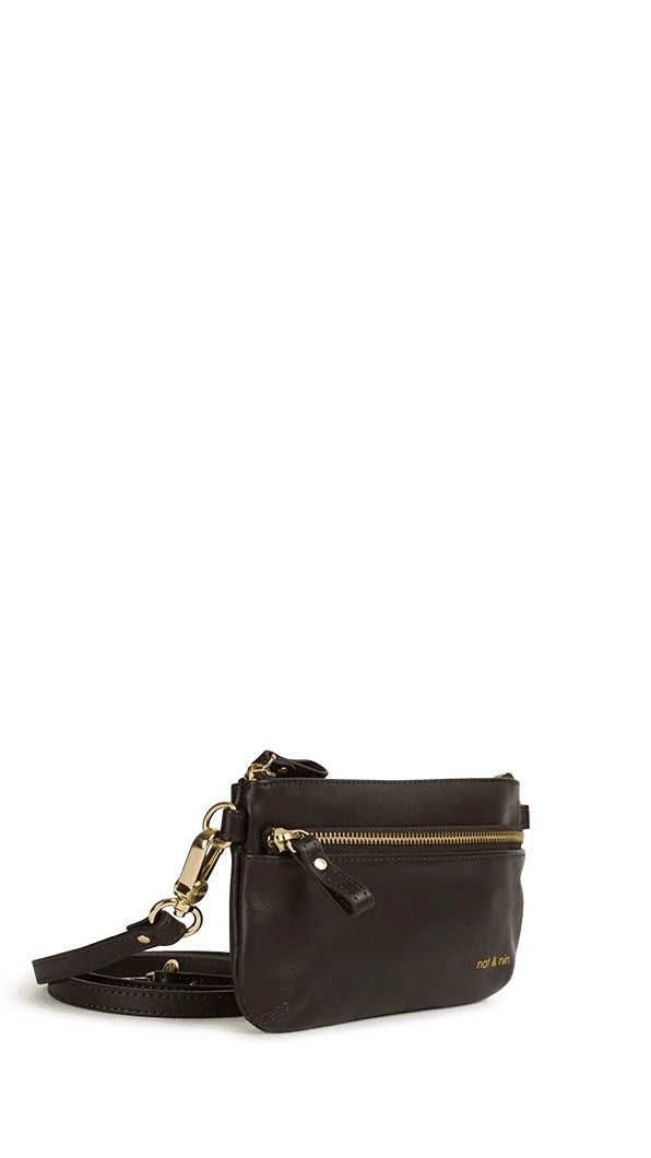 PETITE POCHETTE A BANDOULIERE EN CUIR NAT&NIN VICKY 2#COLOR_EBENE
