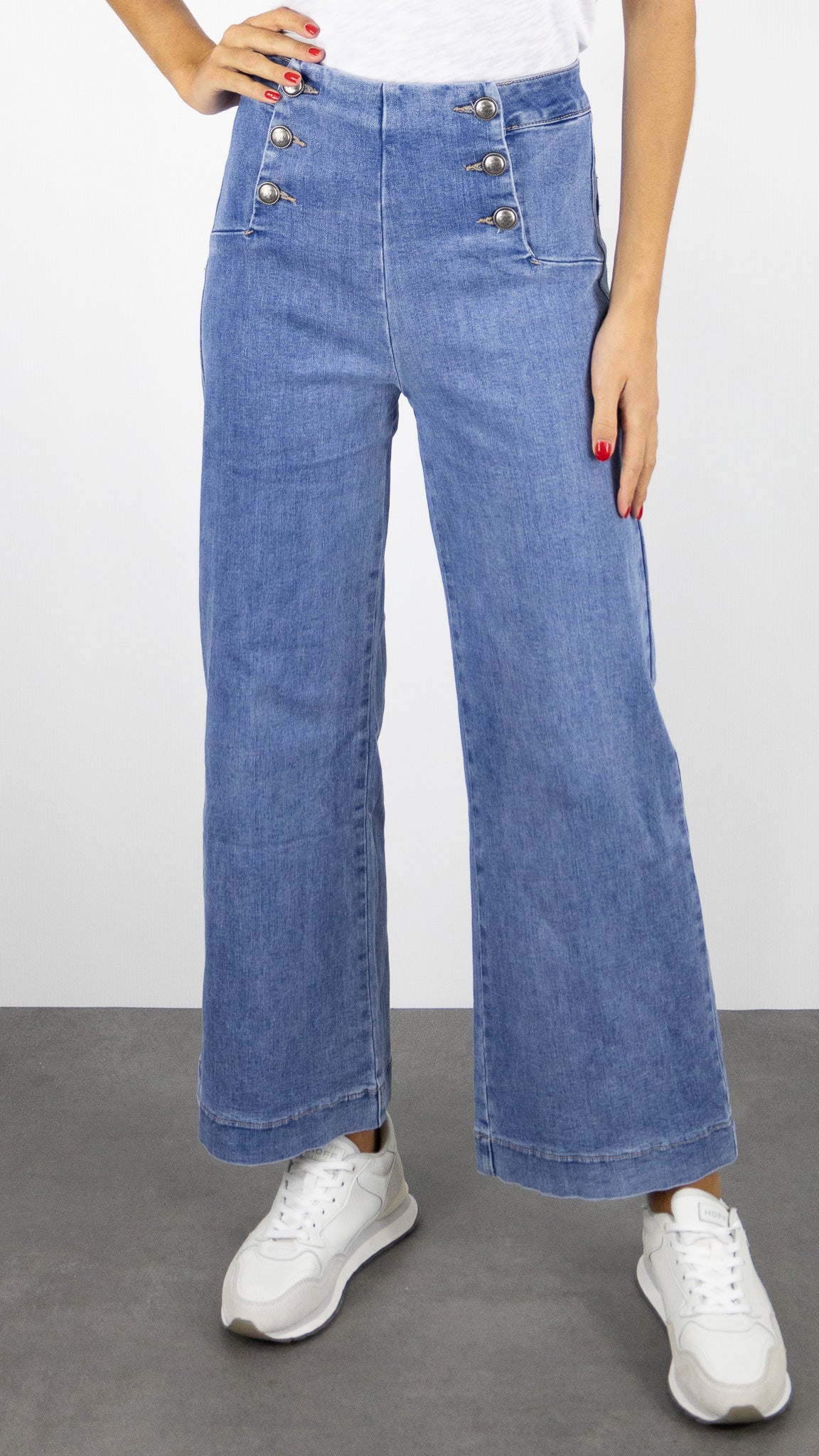 PANTALON LARGE WIDE LEG DENIM ORAIJE VICTORINE