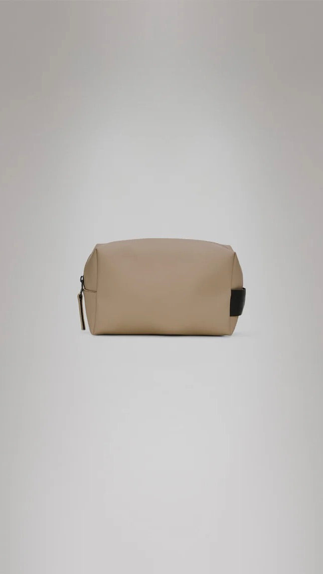 TROUSSE DE TOILETTE RAINS WASH BAG SMALL#COLOR_133/BEIGE