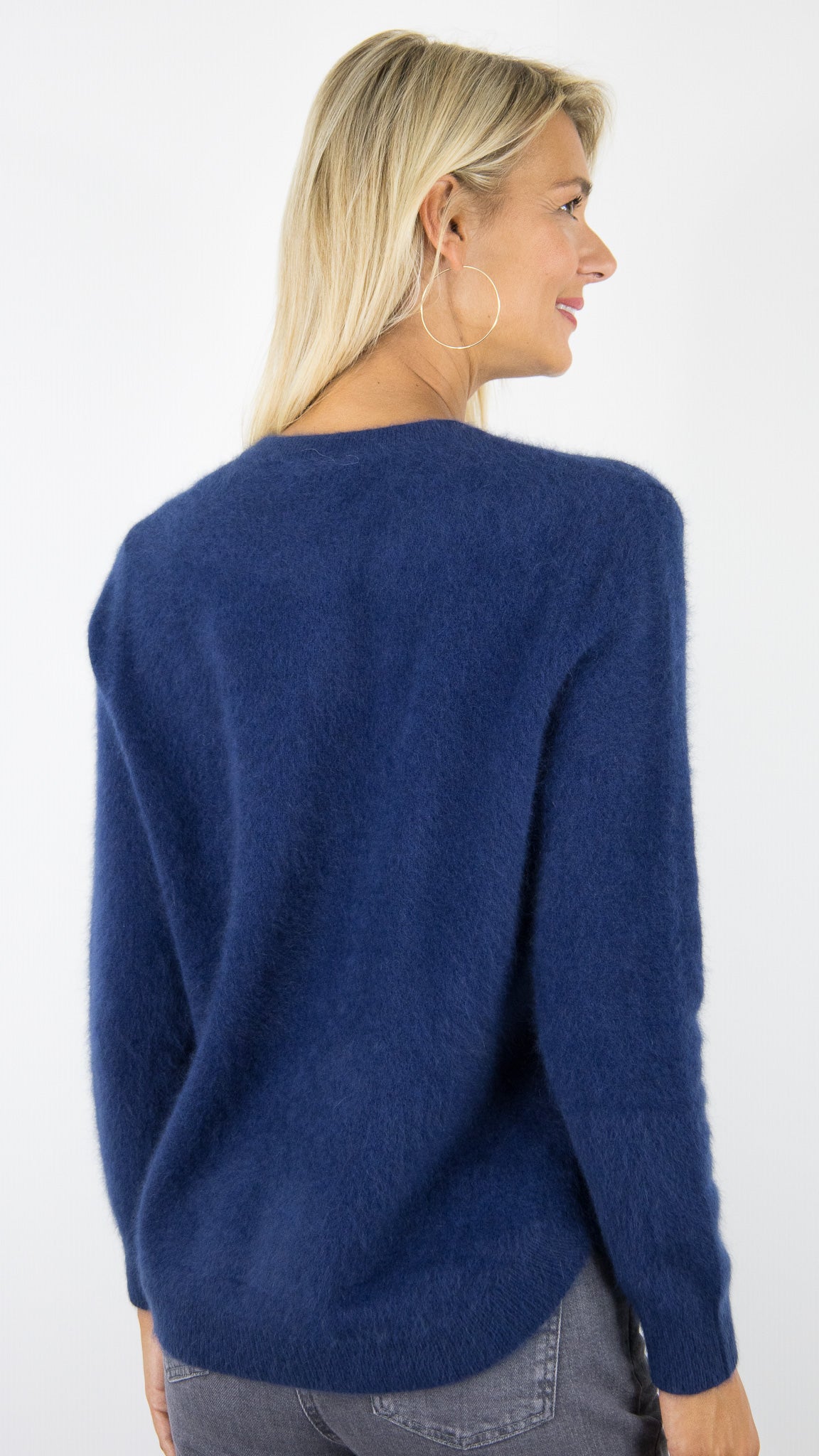CARDIGAN EN RACCOON VIOLET FEMME  ESTHEME WES2253HR/1#COLOR_27071/TWILIGHT