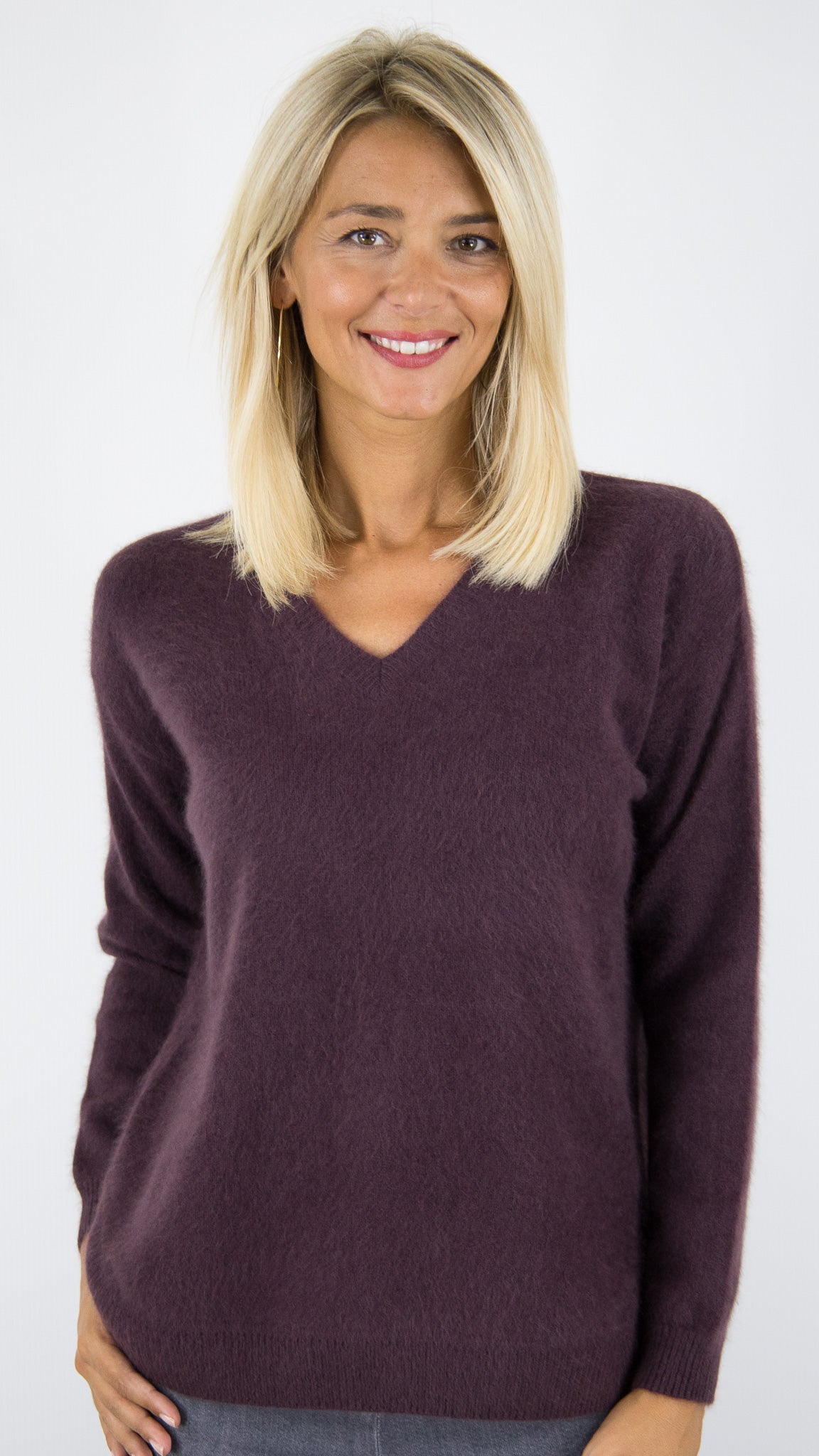 PULL COL V EN RACCOON ESTHEME WES2481HR/1#COLOR_1648/SOJA