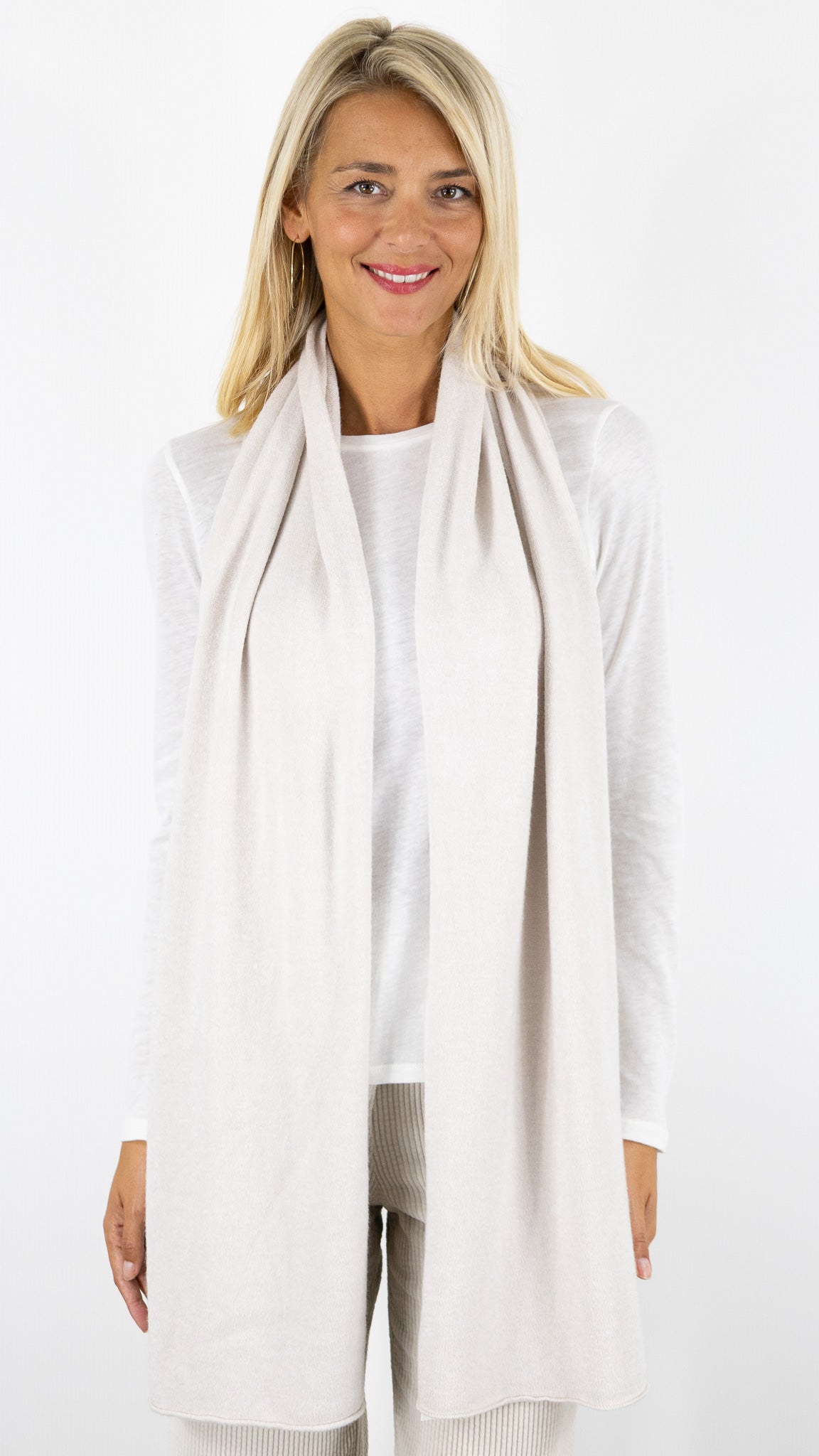 ECHARPE DOUCE ALEXANDRE LAURENT Z903#COLOR_BEIGE