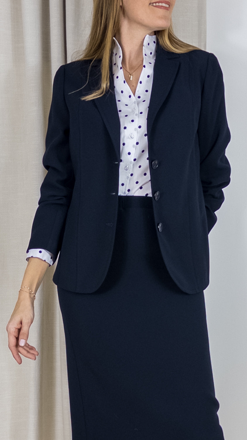 VESTE TAILLEUR BELINDA SOMMERMANN MARINE